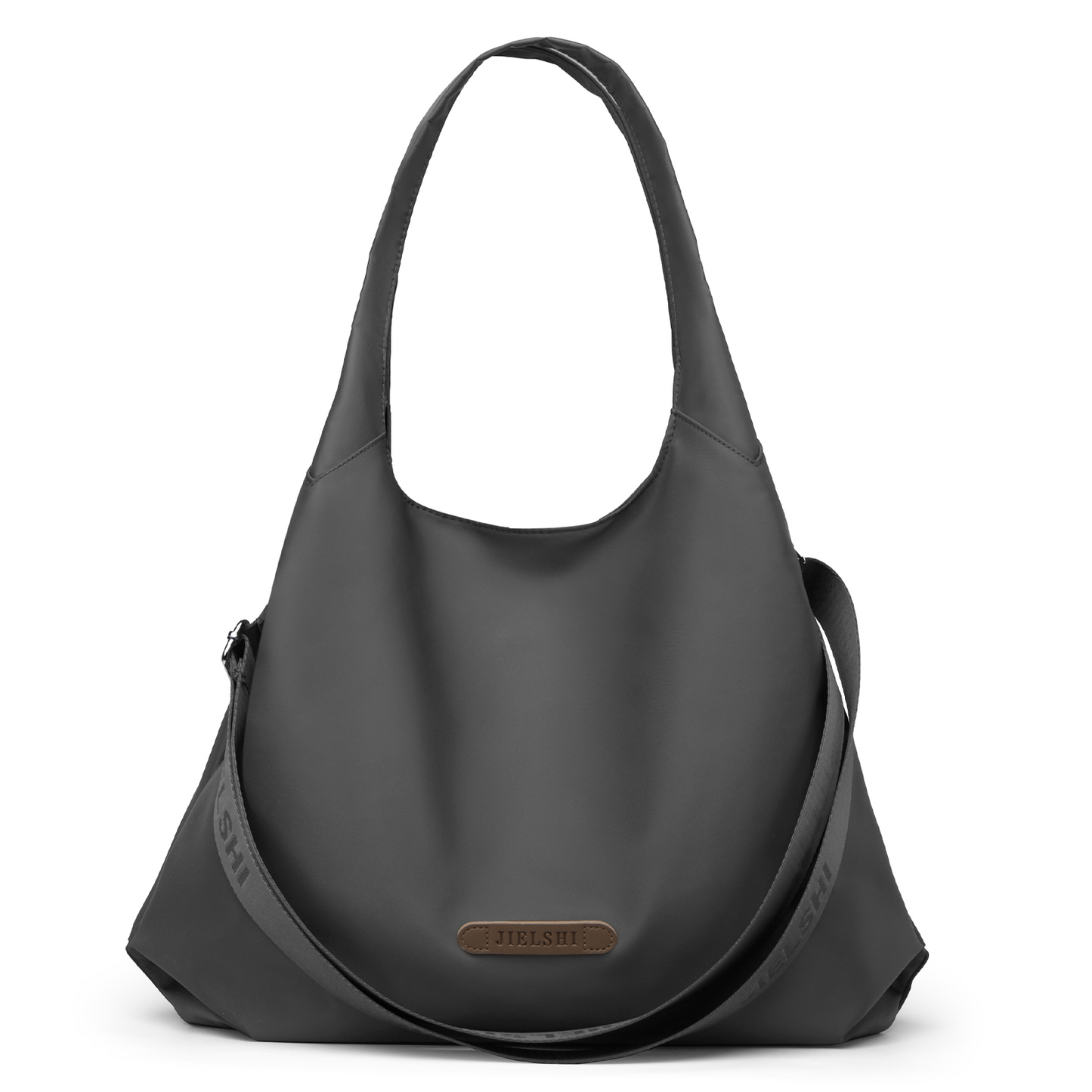 Xpurse Simple Casual Large Shoulder Bag, Nylon Crossbody Bag