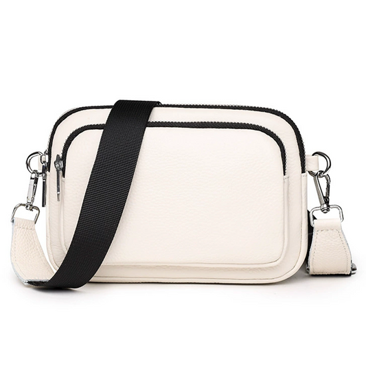 Xpurse Leather High-Capacity Commuter Shoulder Bag