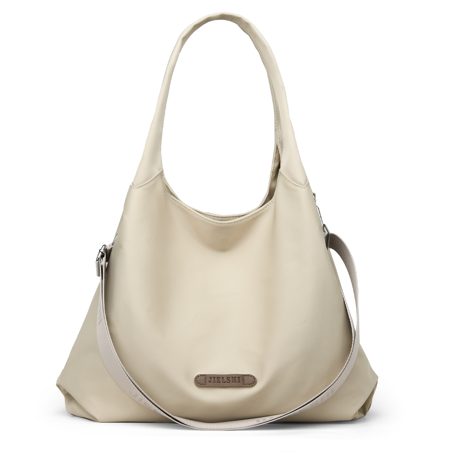Xpurse Simple Casual Large Shoulder Bag, Nylon Crossbody Bag