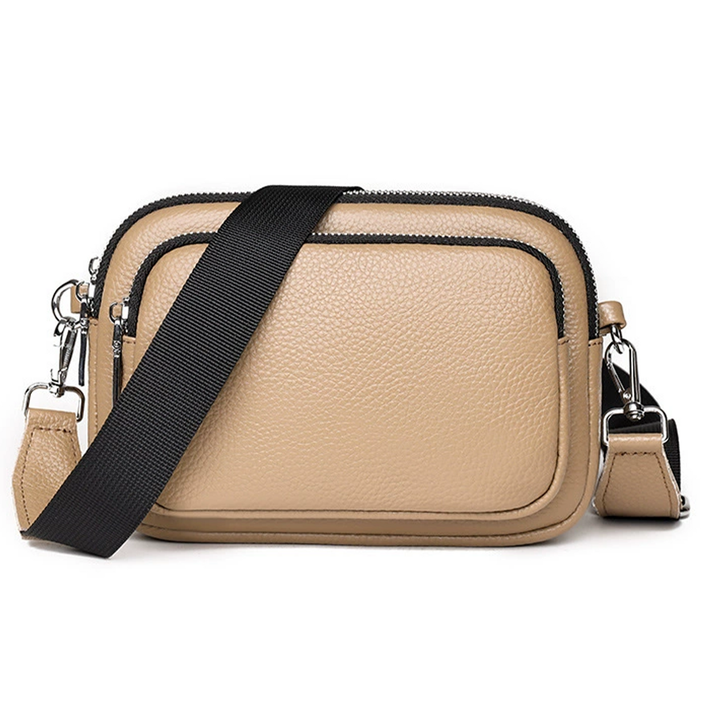 Xpurse Leather High-Capacity Commuter Shoulder Bag