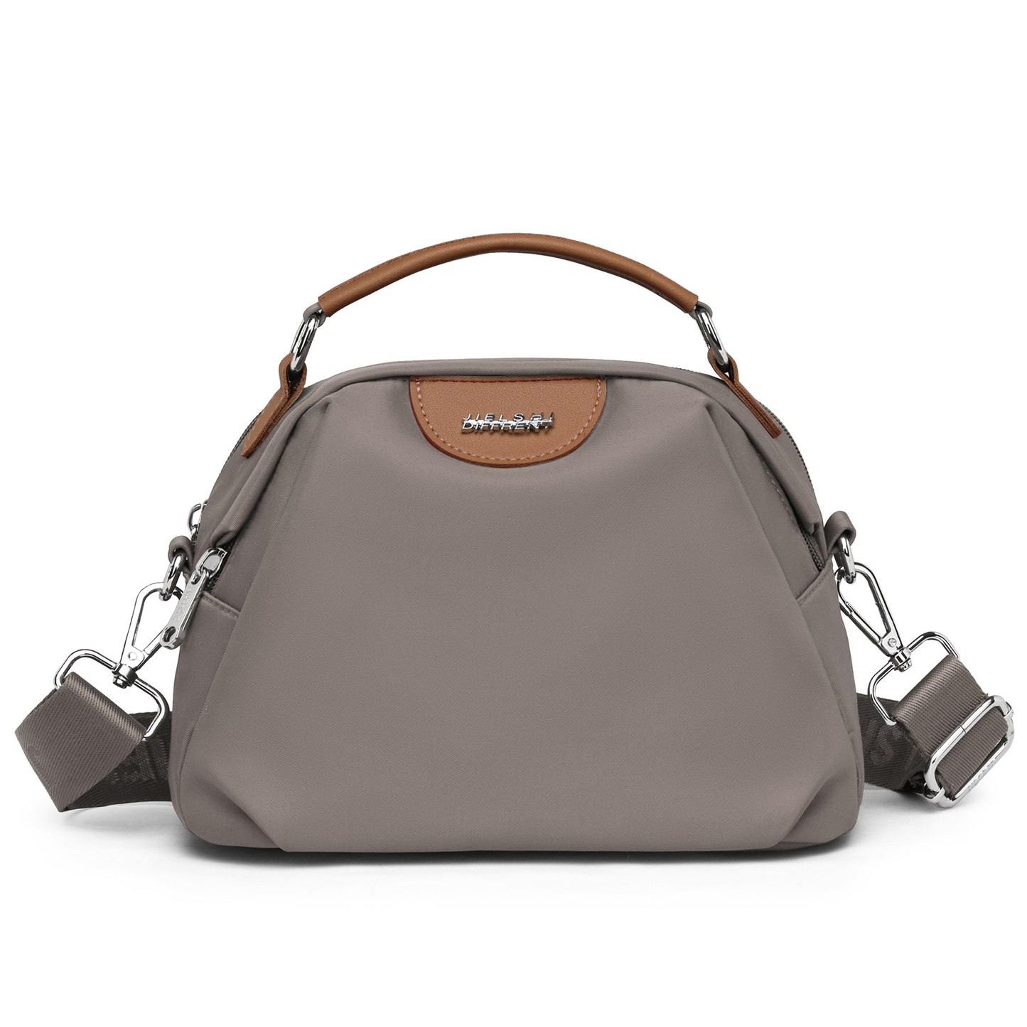 Xpurse Women's Simple Casual Nylon Crossbody Bag