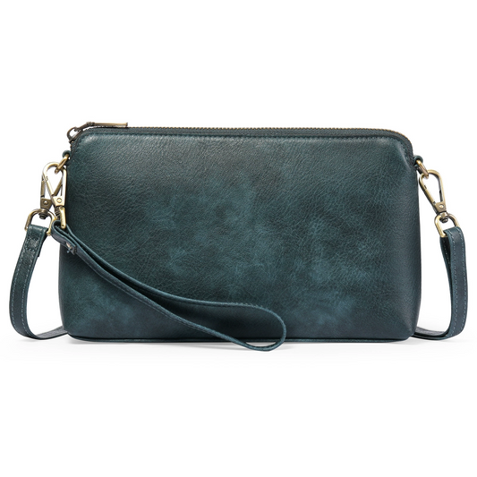 Xpurse Women's Lightweight Shoulder Bag, Leather Wallet