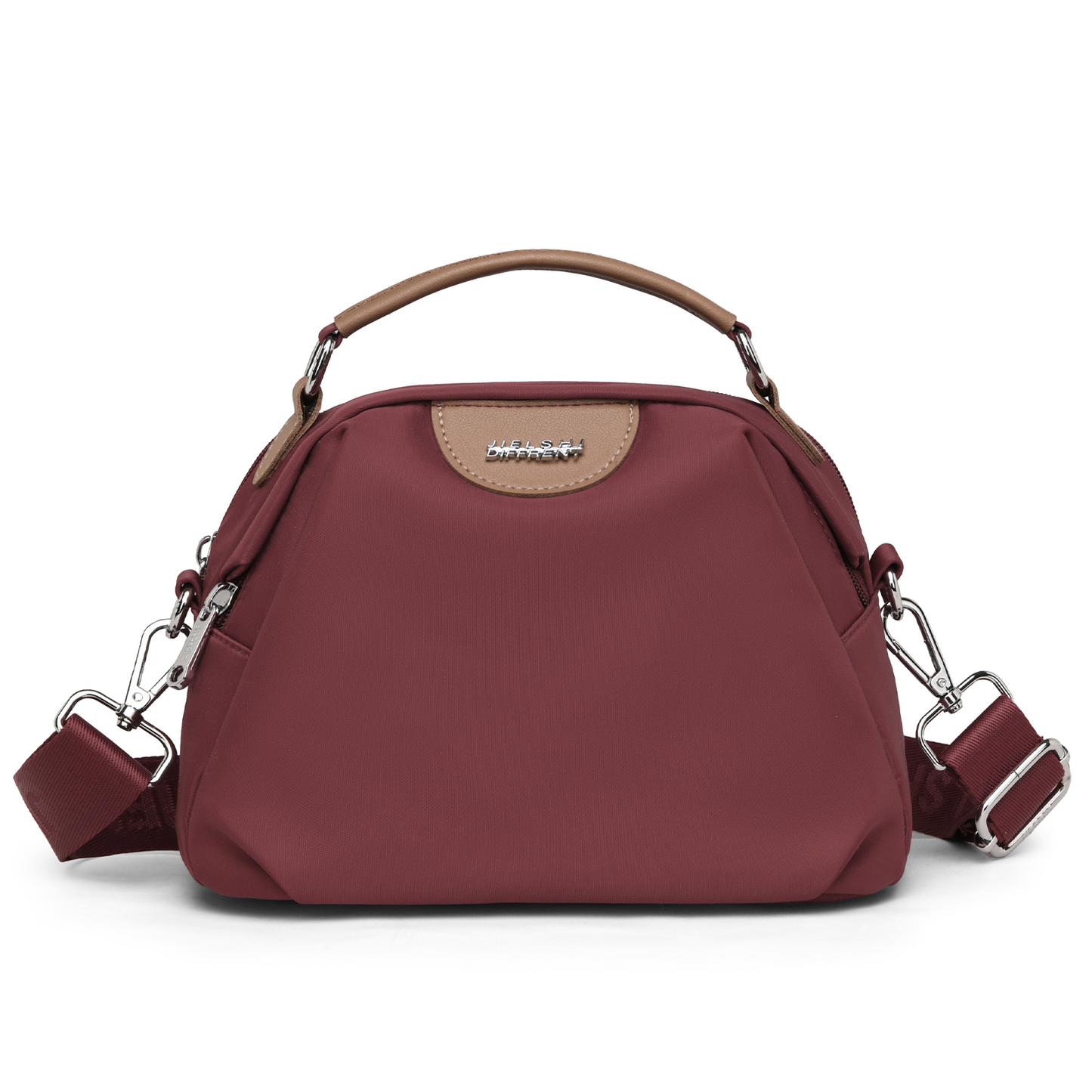 Xpurse Women's Simple Casual Nylon Crossbody Bag