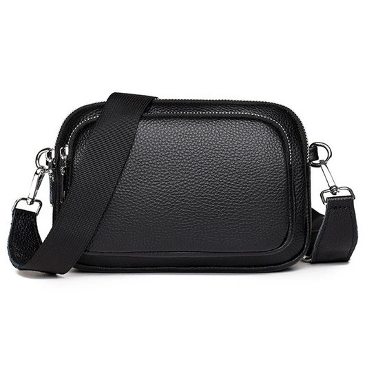 Xpurse Leather High-Capacity Commuter Shoulder Bag