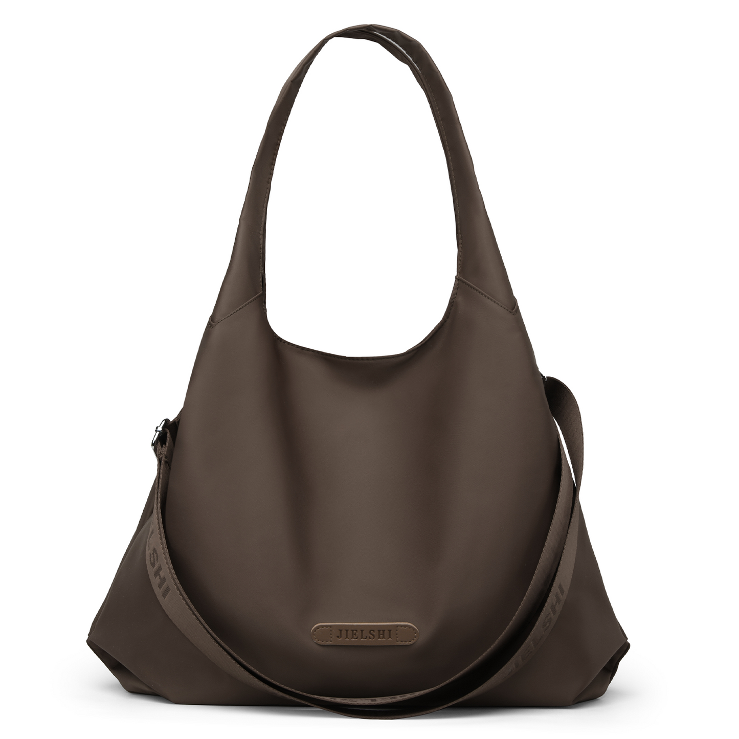 Xpurse Simple Casual Large Shoulder Bag, Nylon Crossbody Bag