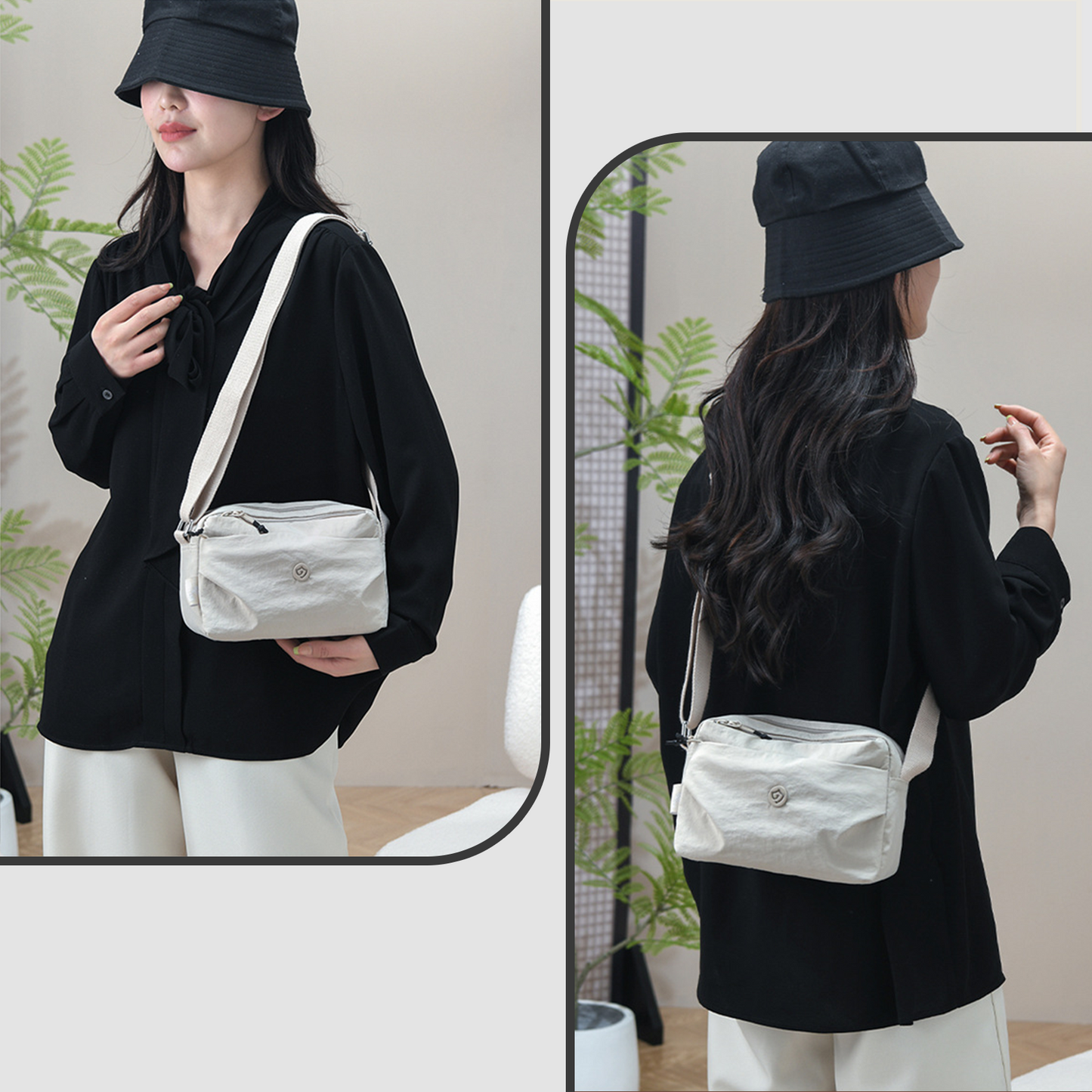 Xpurse Casual Chic One-Shoulder Crossbody Bag