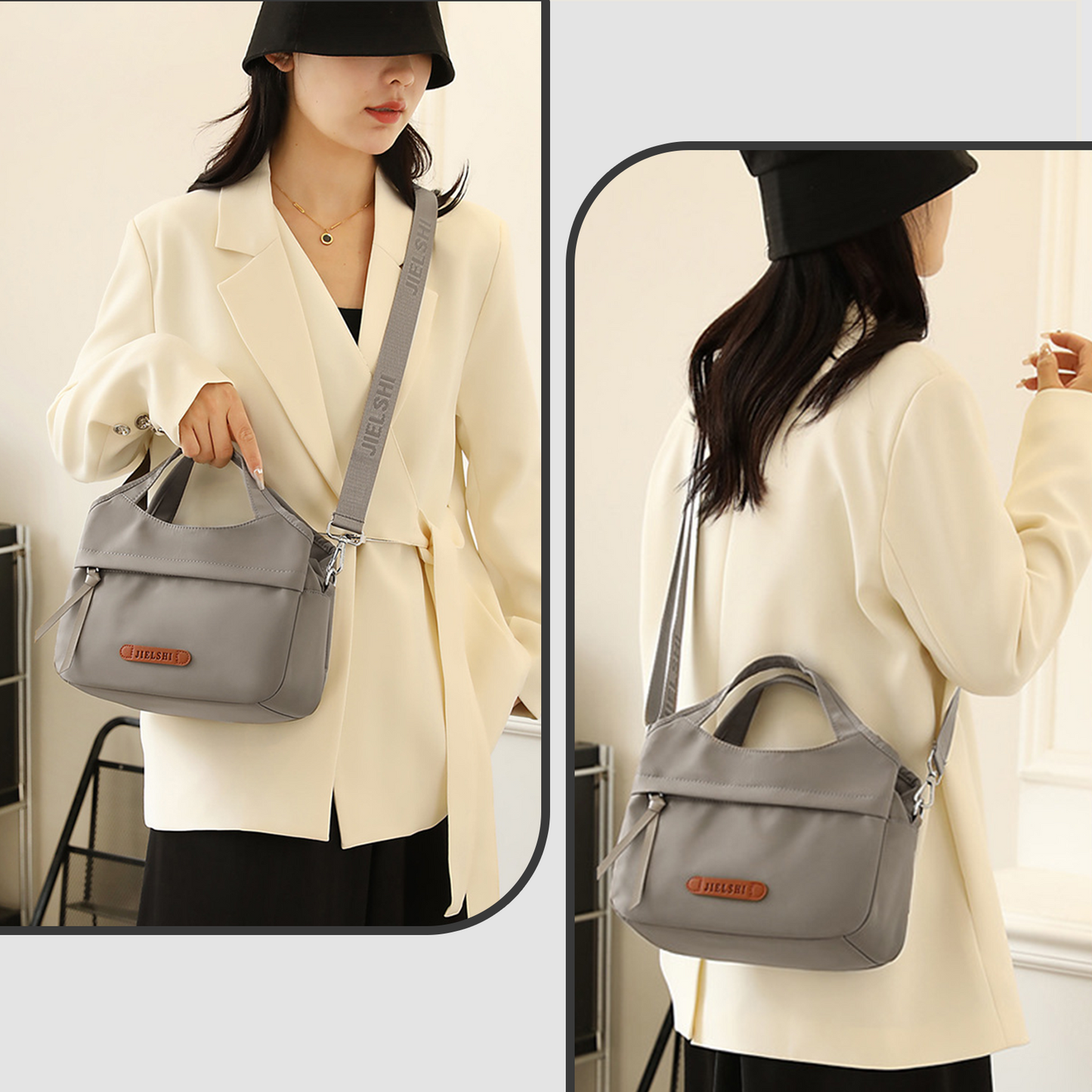 Xpurse Simple Casual Multi-Functional Crossbody Bag