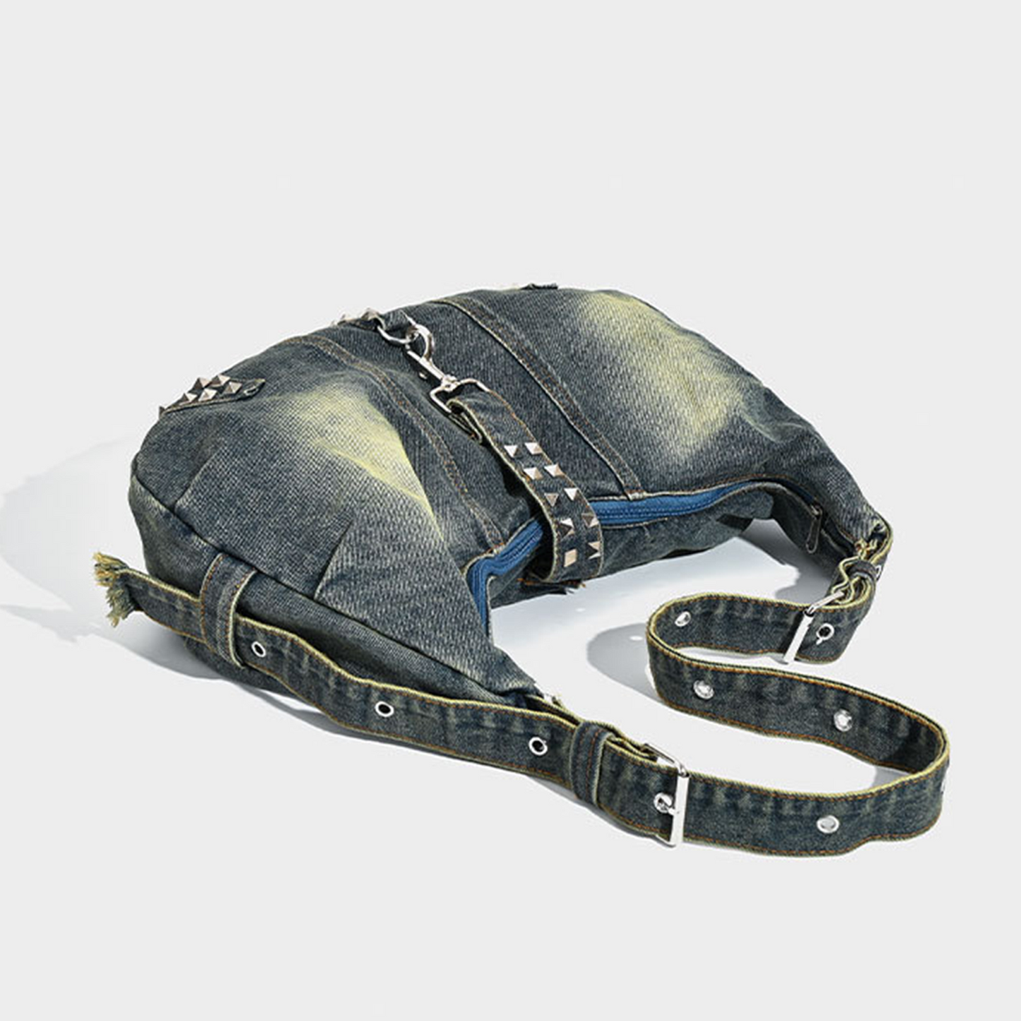 Xpurse Women's Commuter Denim Shoulder Bag