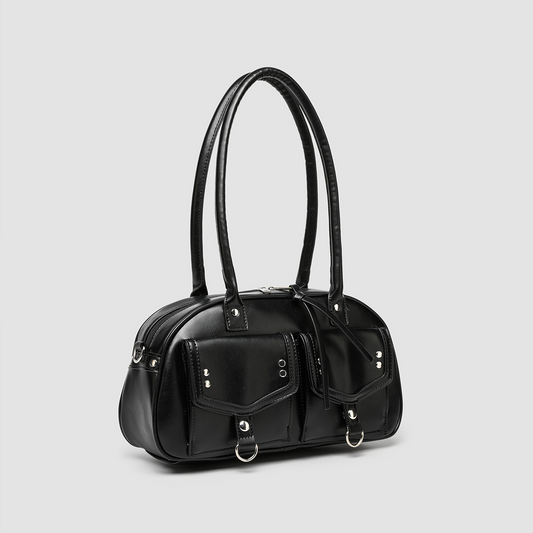 Xpurse Stylish Shoulder Bag, Biker Cool Handbag