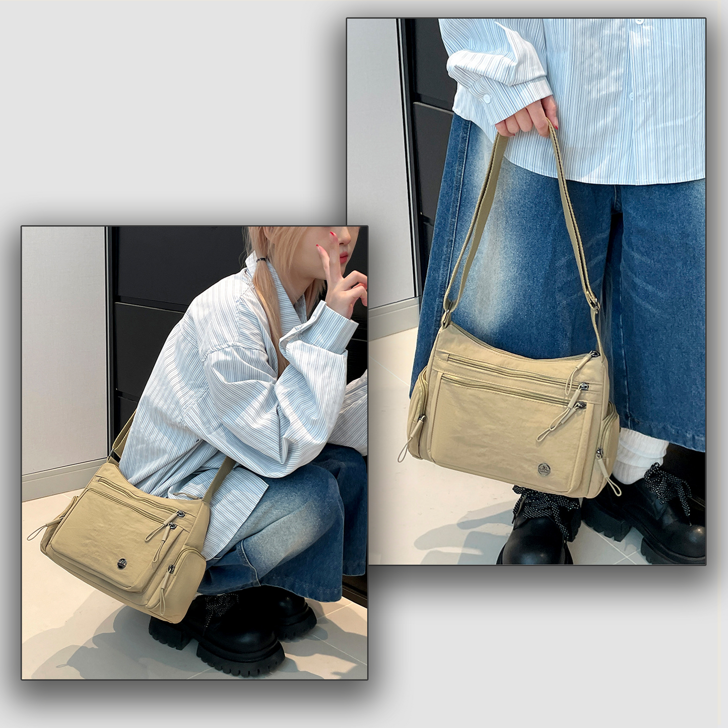 Xpurse Multi-Compartment Sports Commuter Cross-body Bag