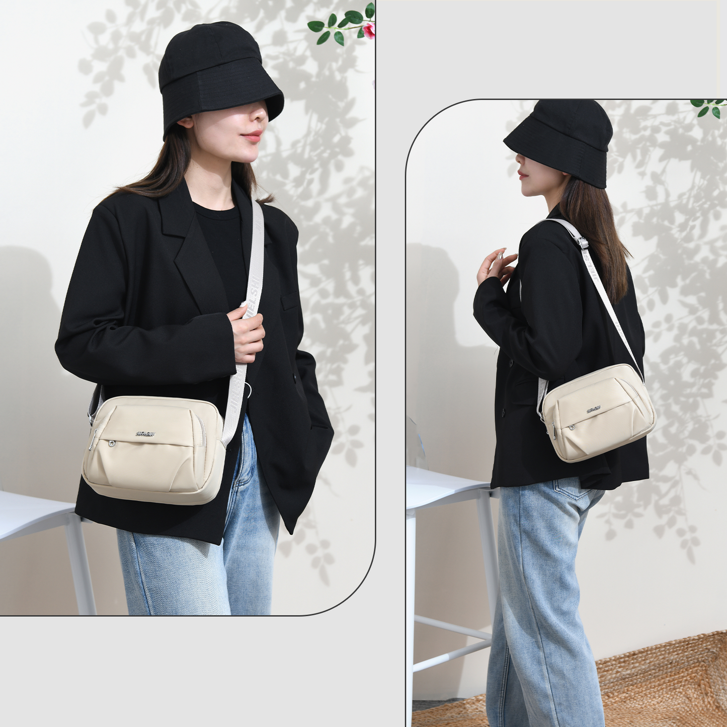 Xpurse Casual High-Capacity Commuter Crossbody Bag