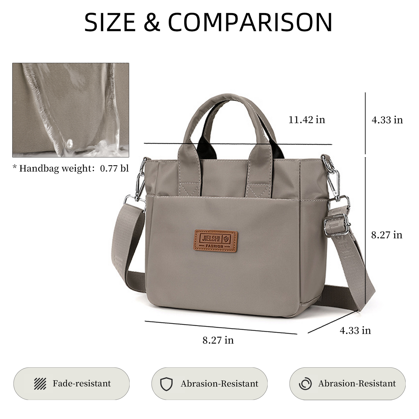 Xpurse Multi-Pocket Ultra-Light Crossbody Bag