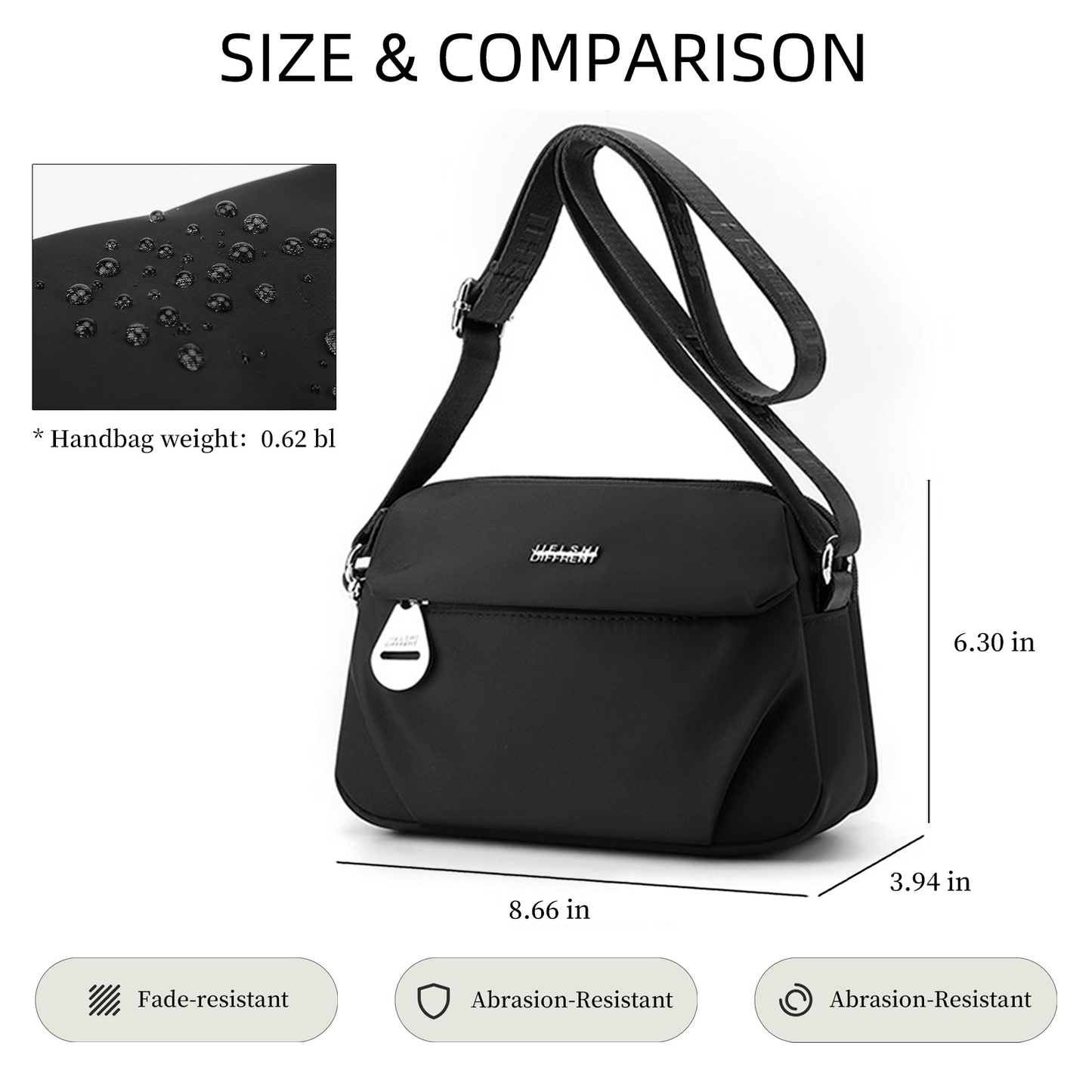 Xpurse Casual Ultra-Light and Simple Crossbody Bag