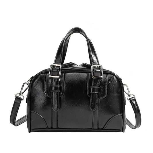 Xpurse Women's Multi-Pocket Retro Small Square Bag