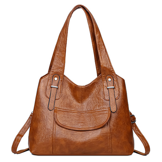 Xpurse Women's Casual Handbag, Supple Leather Shoulder Bag