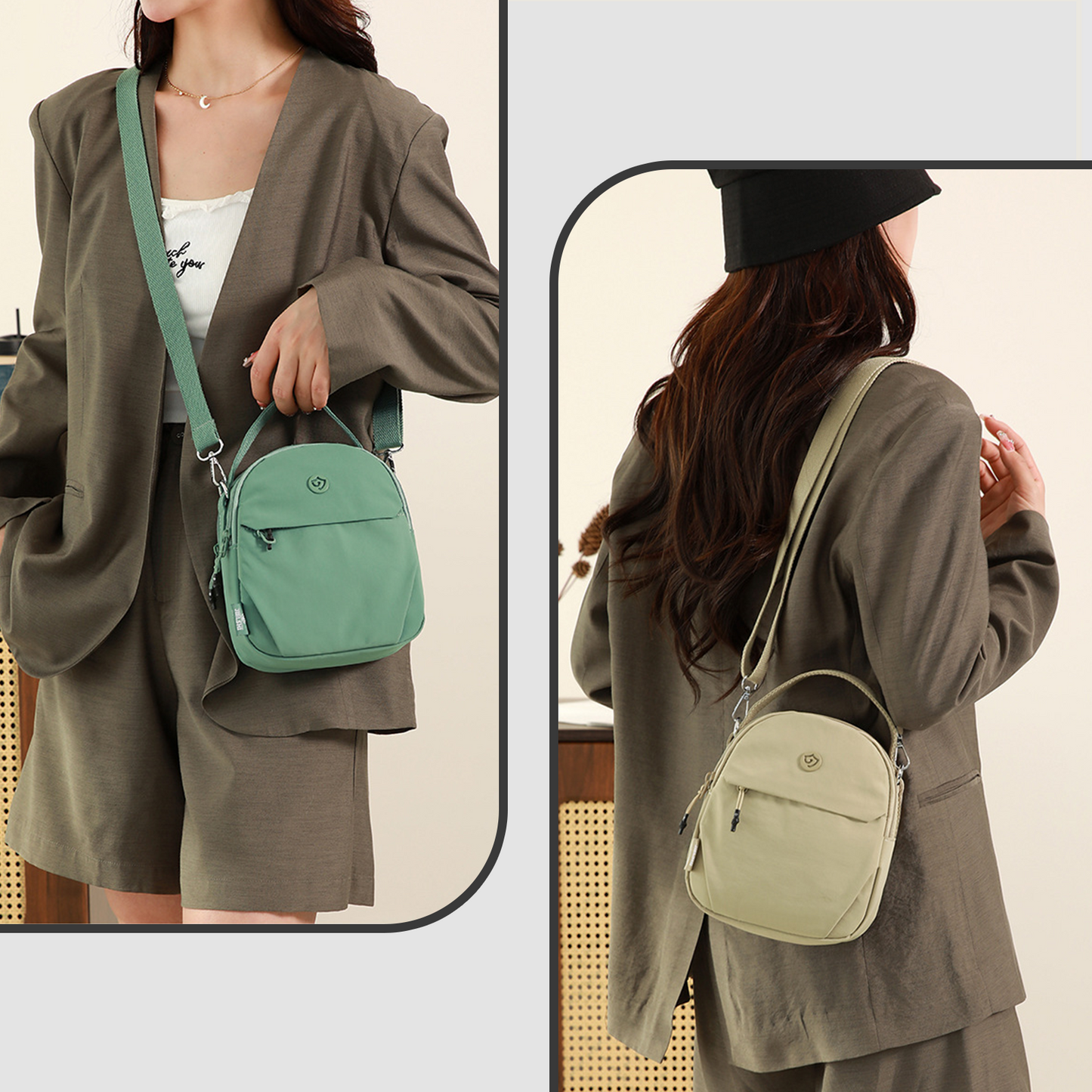 Xpurse Lightweight Casual Women's Crossbody Bag