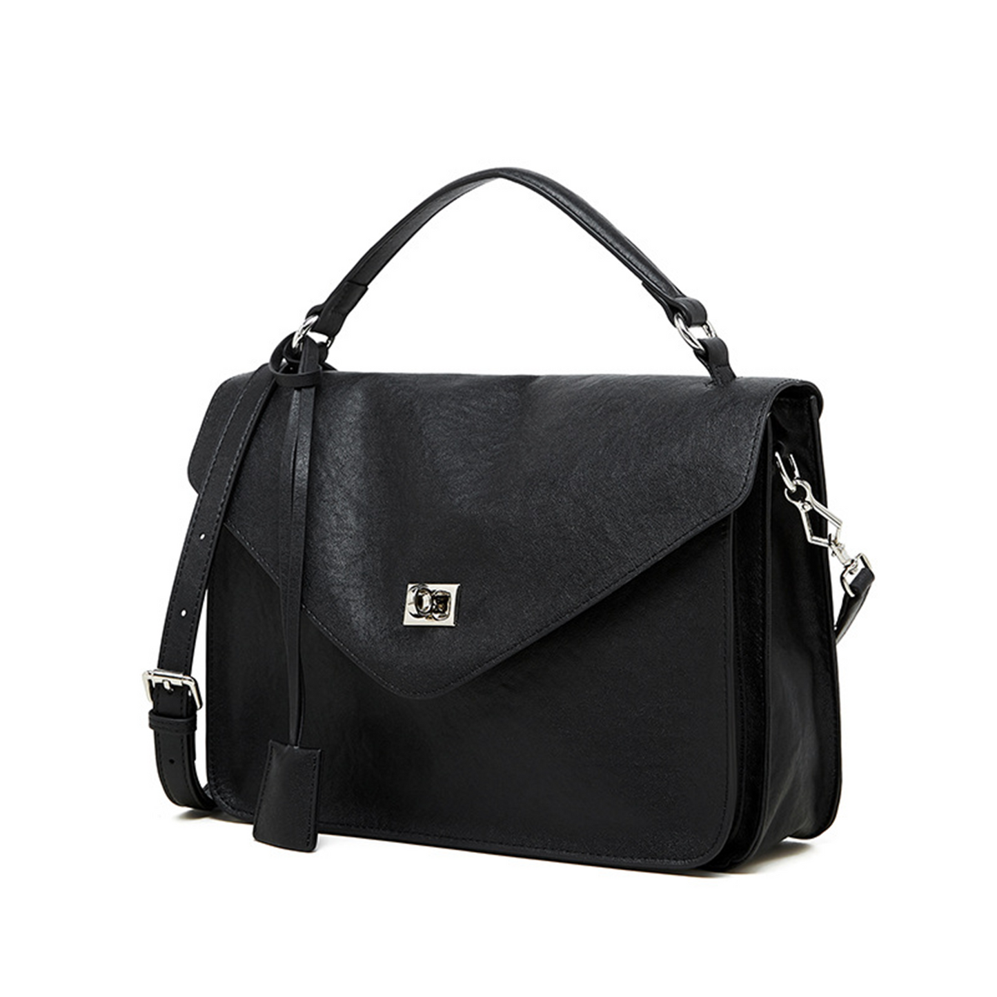 Xpurse Women's Cowhide Casual Vintage Messenger Bag
