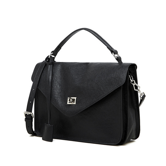 Xpurse Women's Cowhide Casual Vintage Messenger Bag