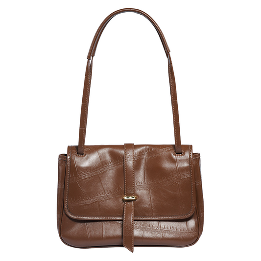 Xpurse Women's Cowhide Vintage Shoulder Bag