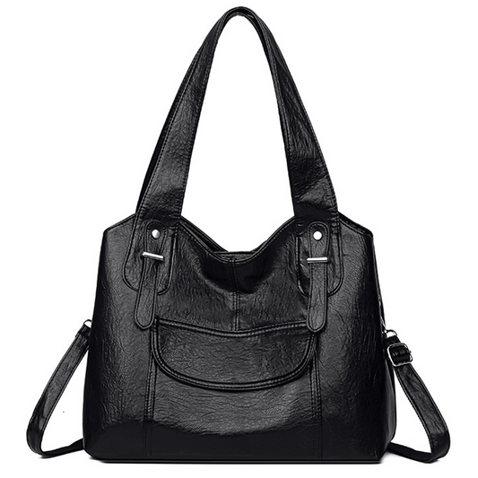 Xpurse Women's Casual Handbag, Supple Leather Shoulder Bag