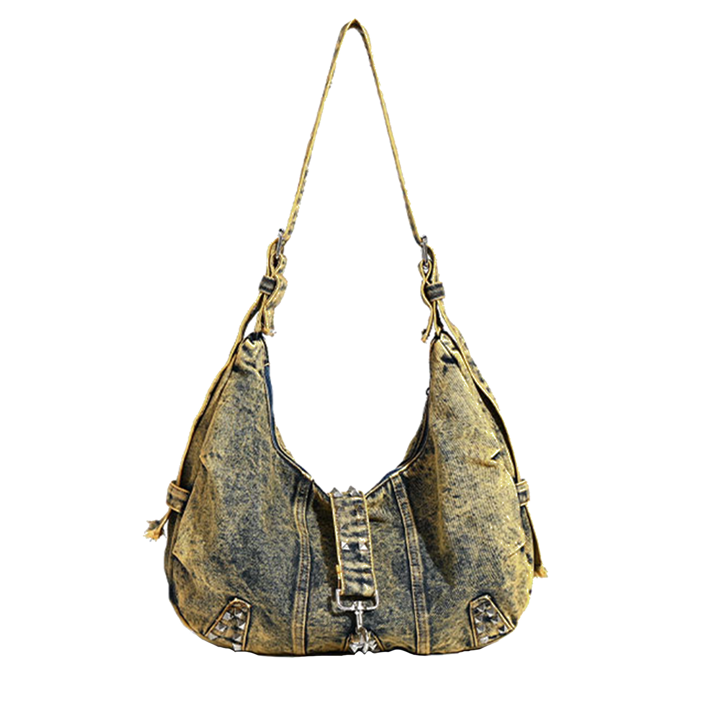 Xpurse Women's Commuter Denim Shoulder Bag