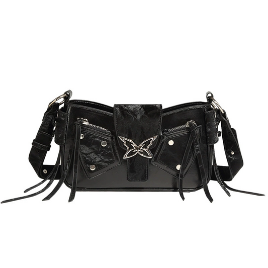 Xpurse One-Shoulder Stylish Butterfly Square Bag