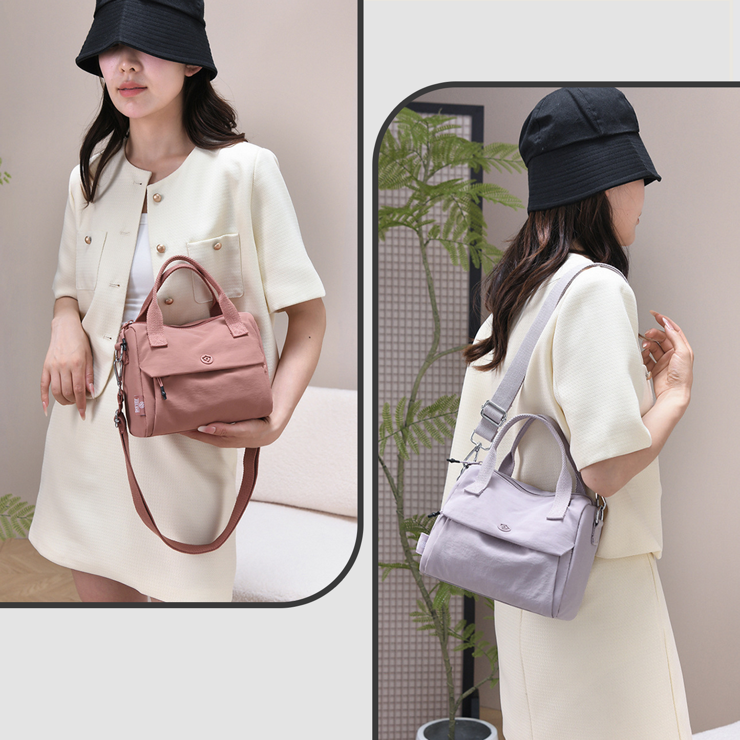Xpurse Women's Elegant Casual Crossbody Bag
