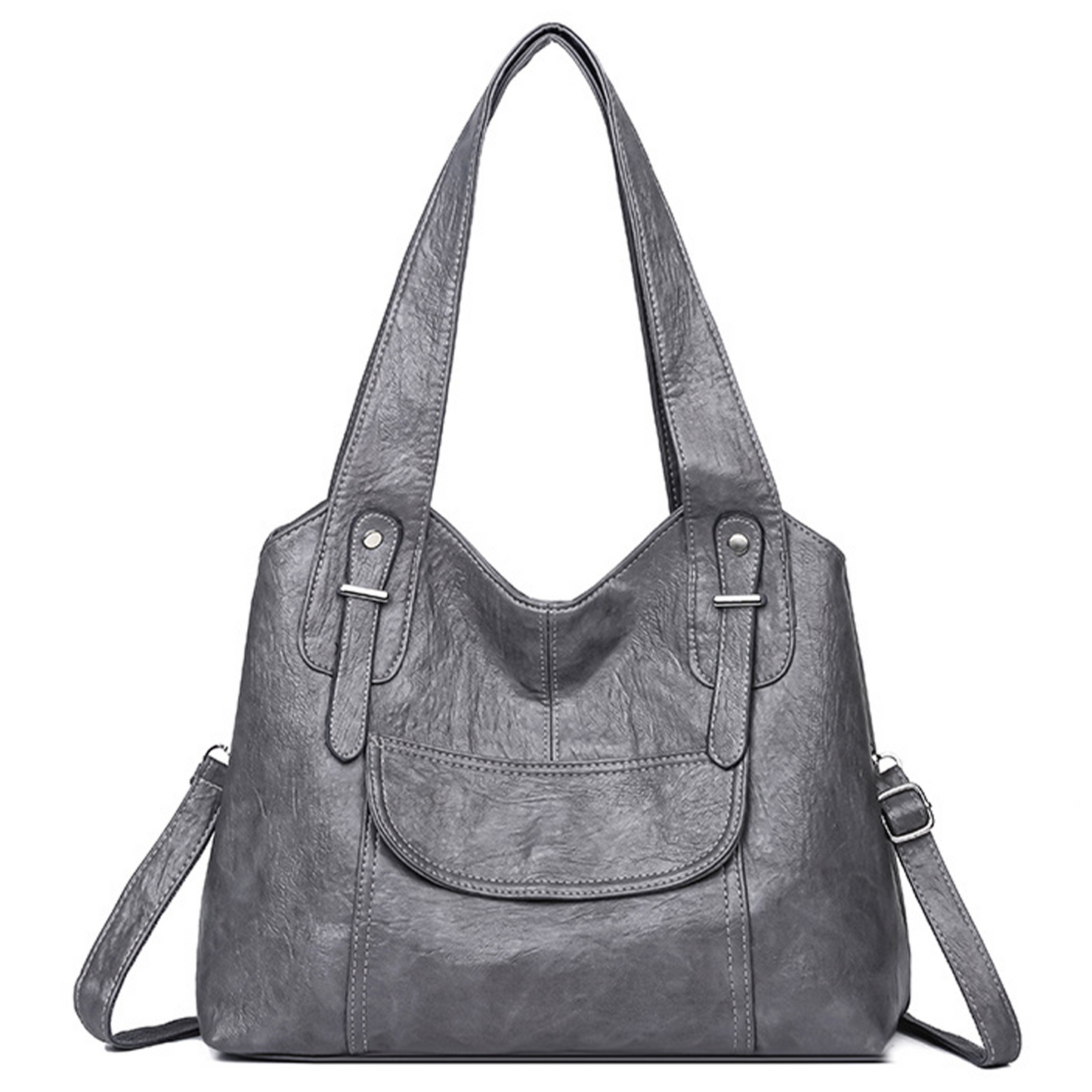 Xpurse Women's Casual Handbag, Supple Leather Shoulder Bag