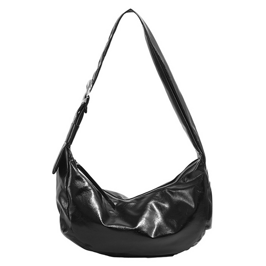 Xpurse Stylish Solid Color Casual Shopping Handbag
