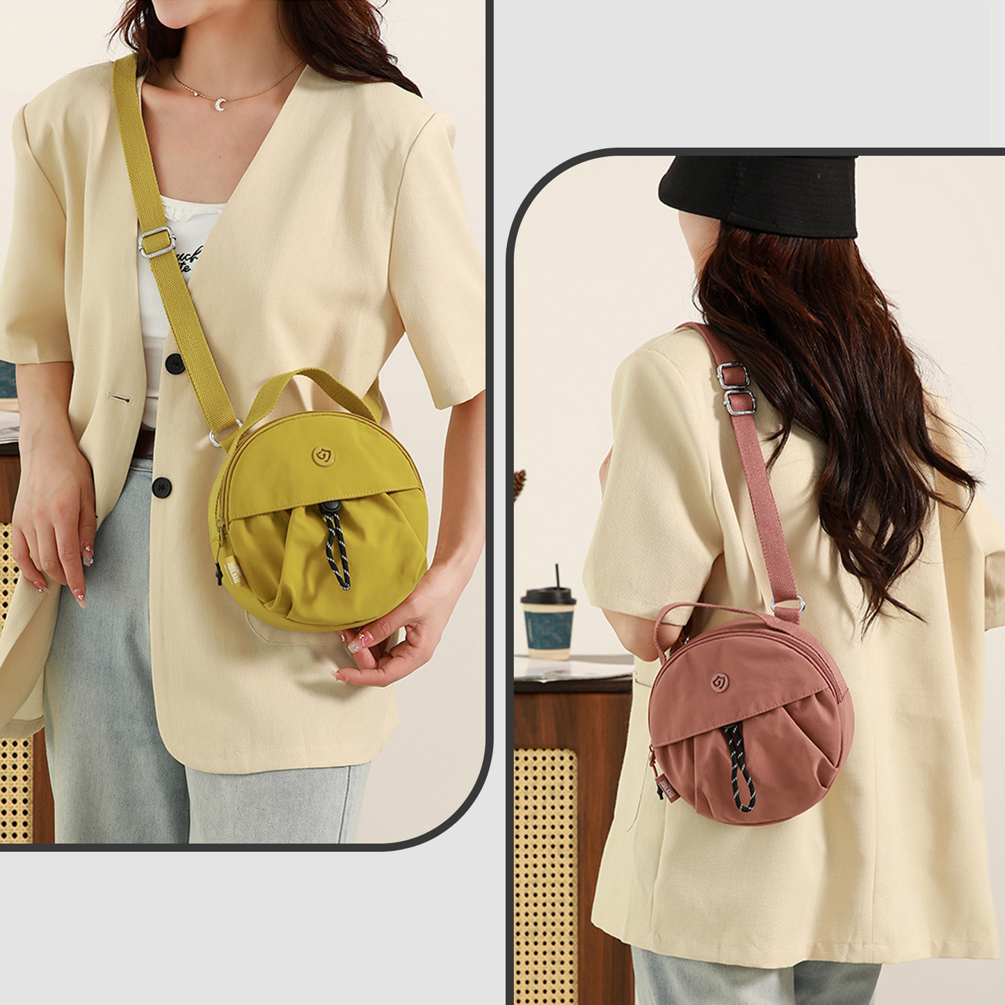 Xpurse Round Stylish Casual Shoulder Bag