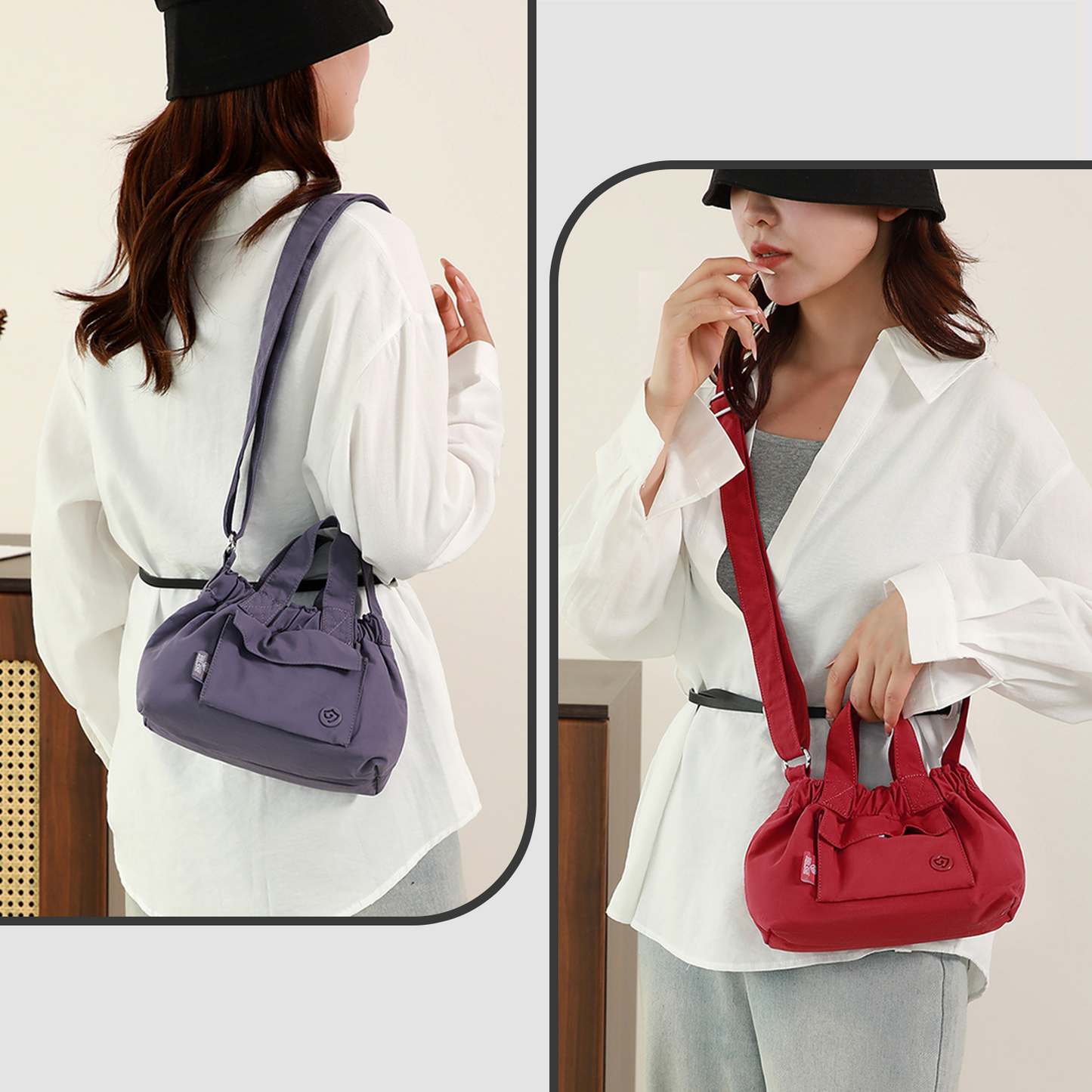 Xpurse Nylon Stylish Multifunctional Shoulder Bag