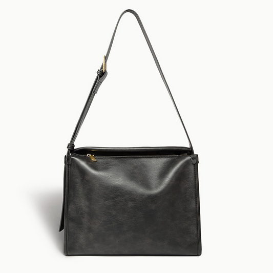 Xpurse Women's Vintage Leather Shoulder Bag