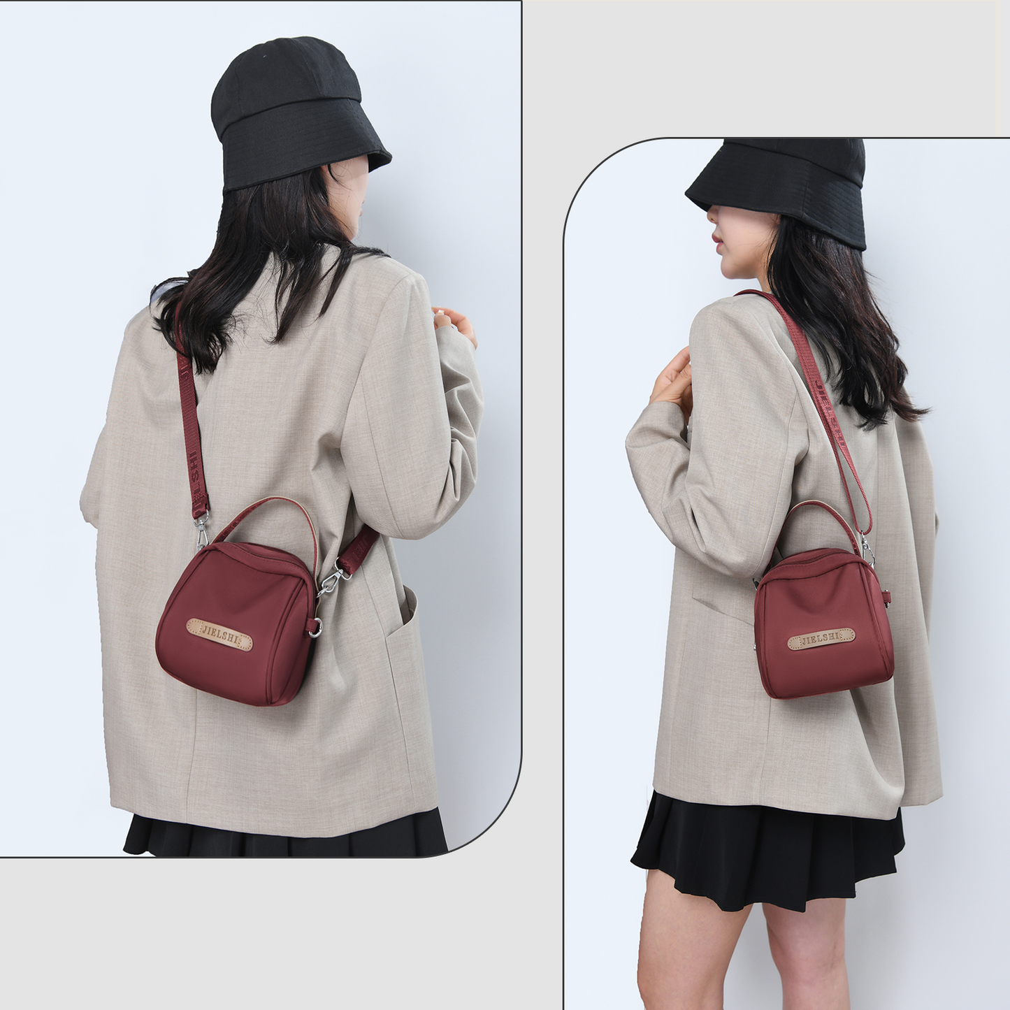 Xpurse Women's High-Capacity Commuter Crossbody Bag
