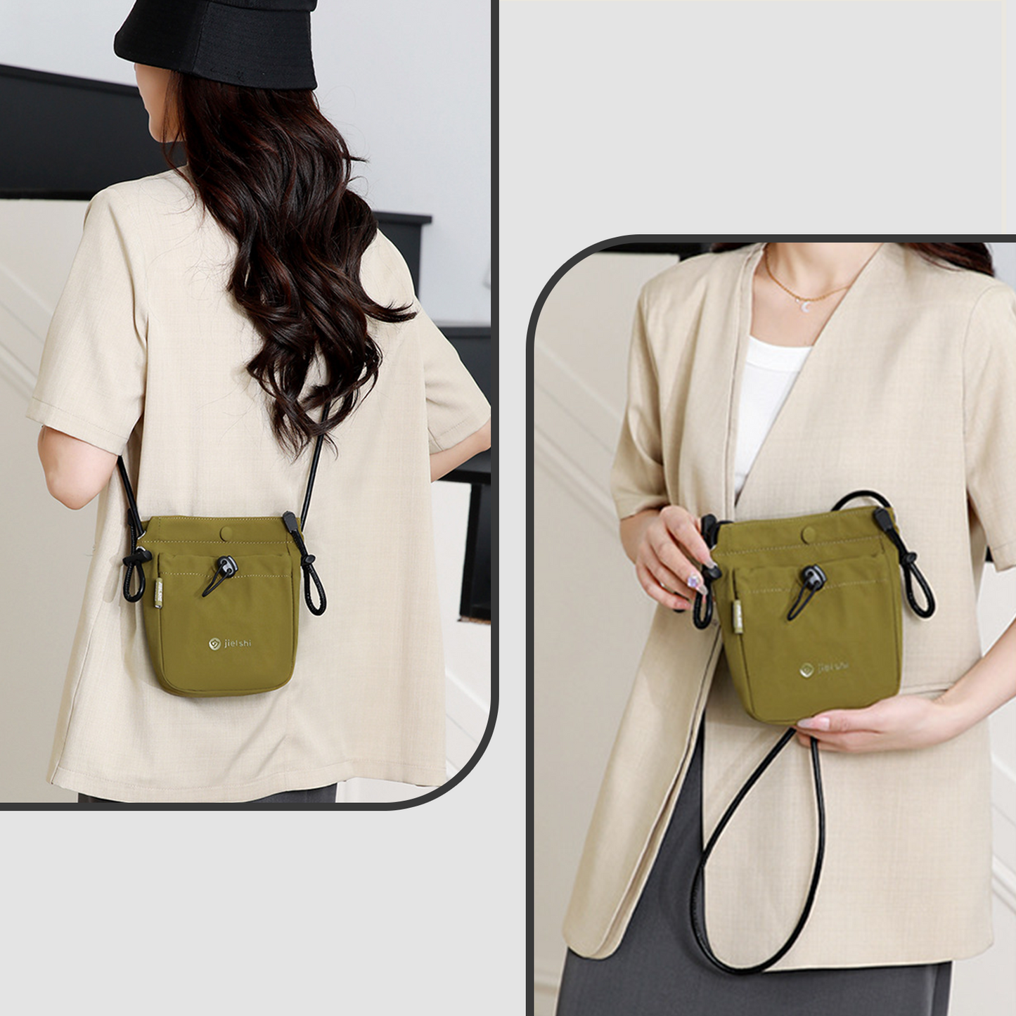 Xpurse Simple Casual Crossbody Mini Phone Bag
