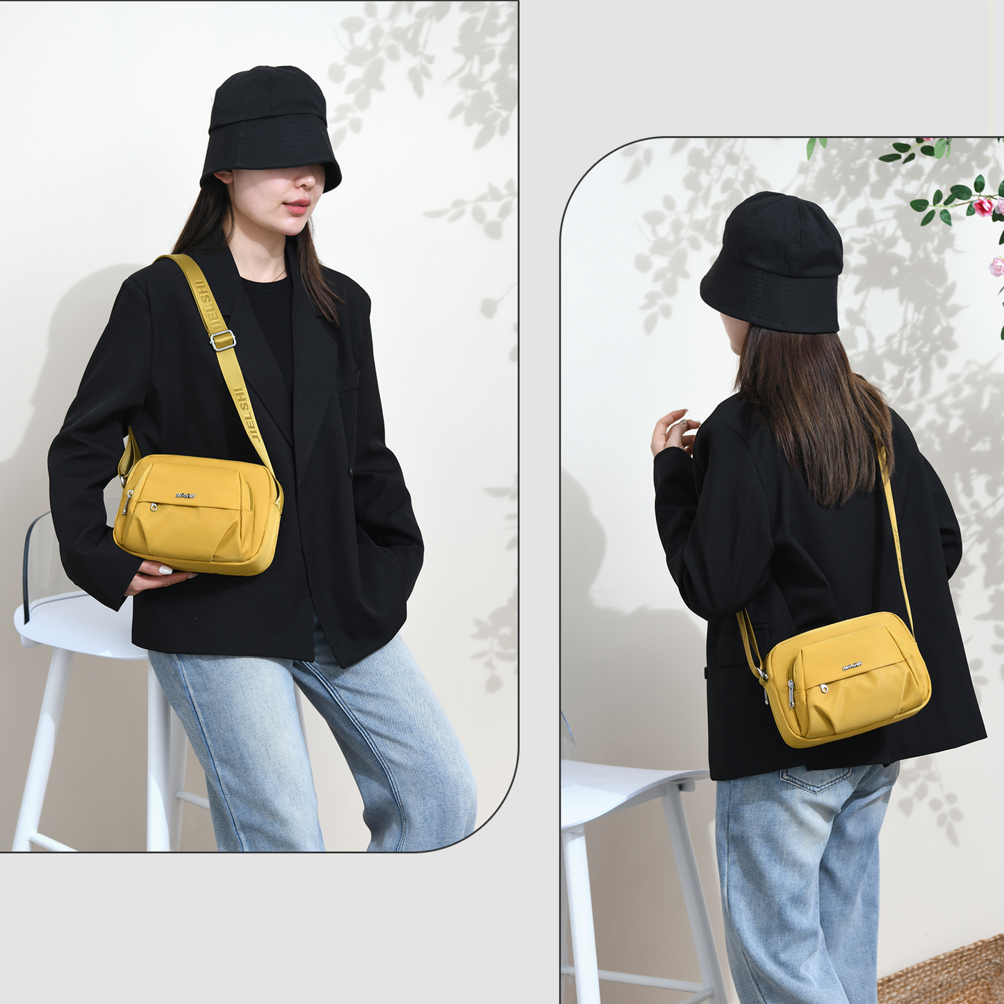 Xpurse Casual High-Capacity Commuter Crossbody Bag