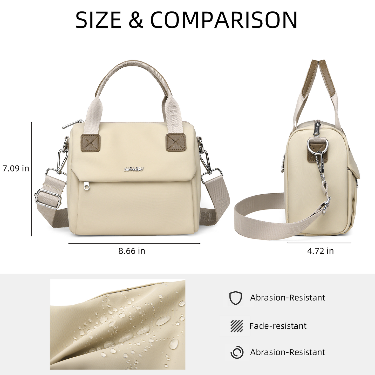 Xpurse Simple Commuter Multi-Functional Crossbody Bag