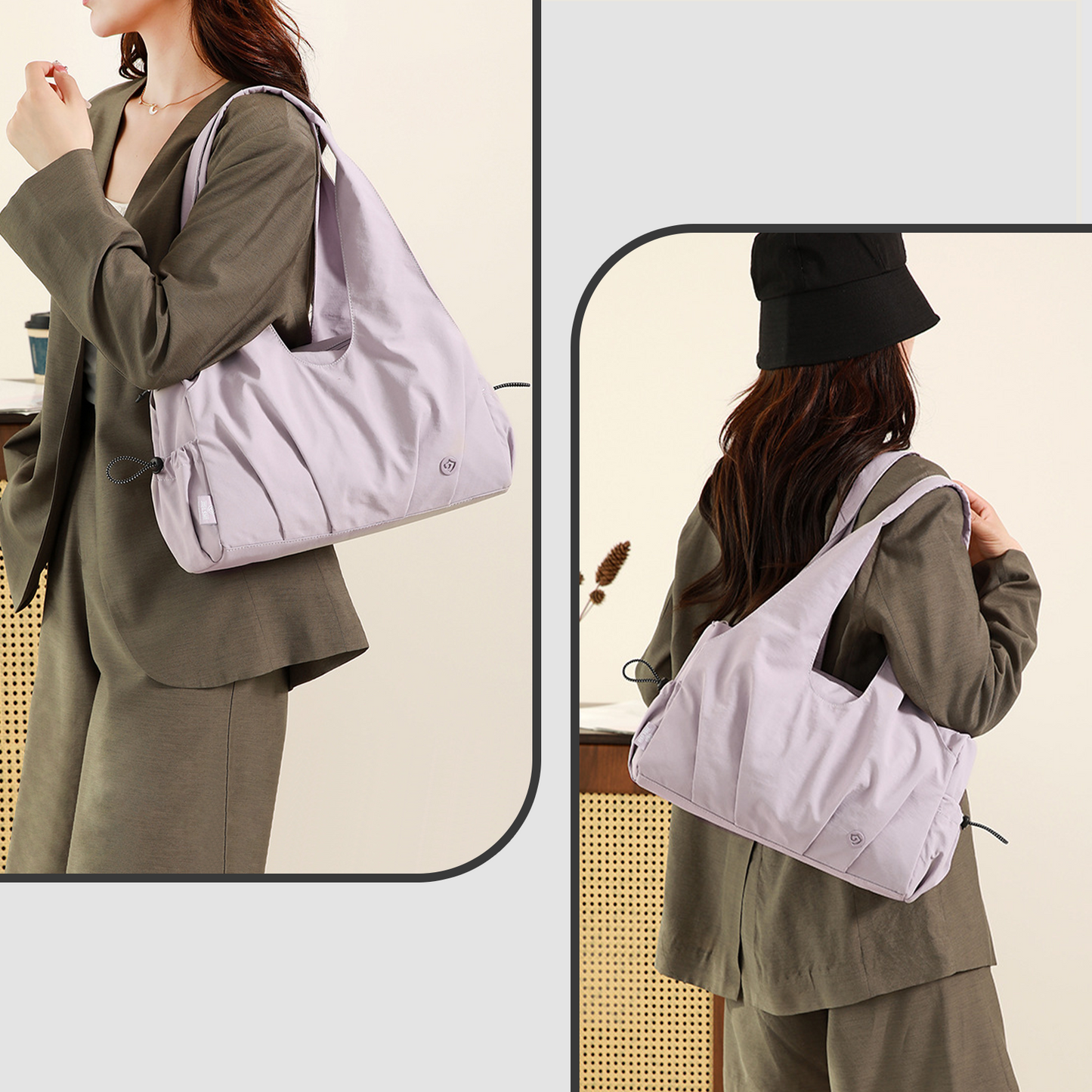Xpurse Ultra-Light and Large-Capacity Nylon Shoulder Bag