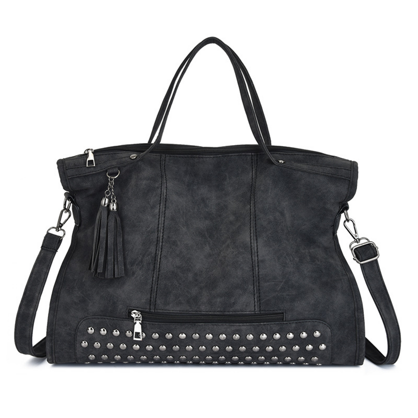 Xpurse Women's Vintage Tote Bag, Large Shopping Shoulder Bag