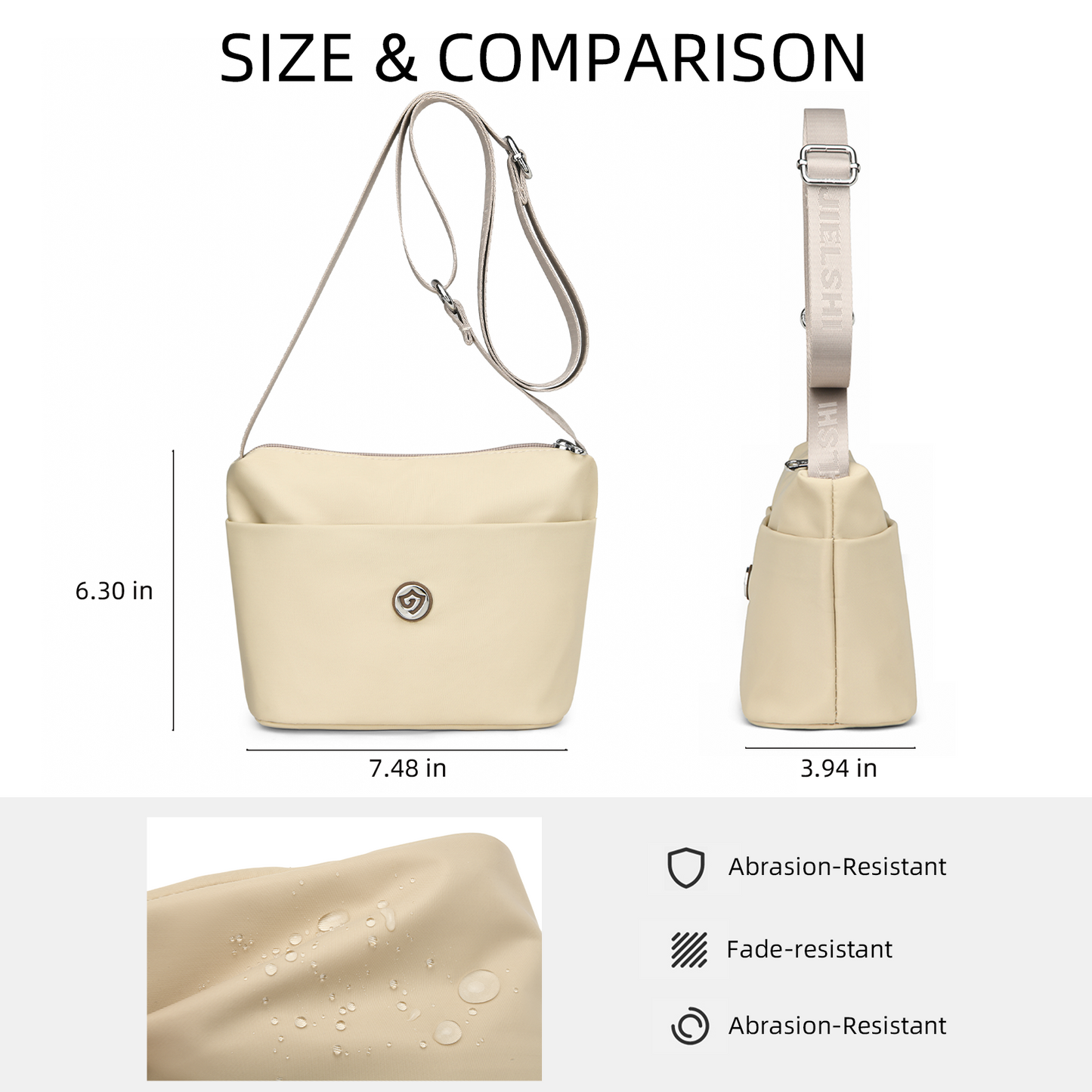 Xpurse Women's Casual Crossbody Shoulder Bag