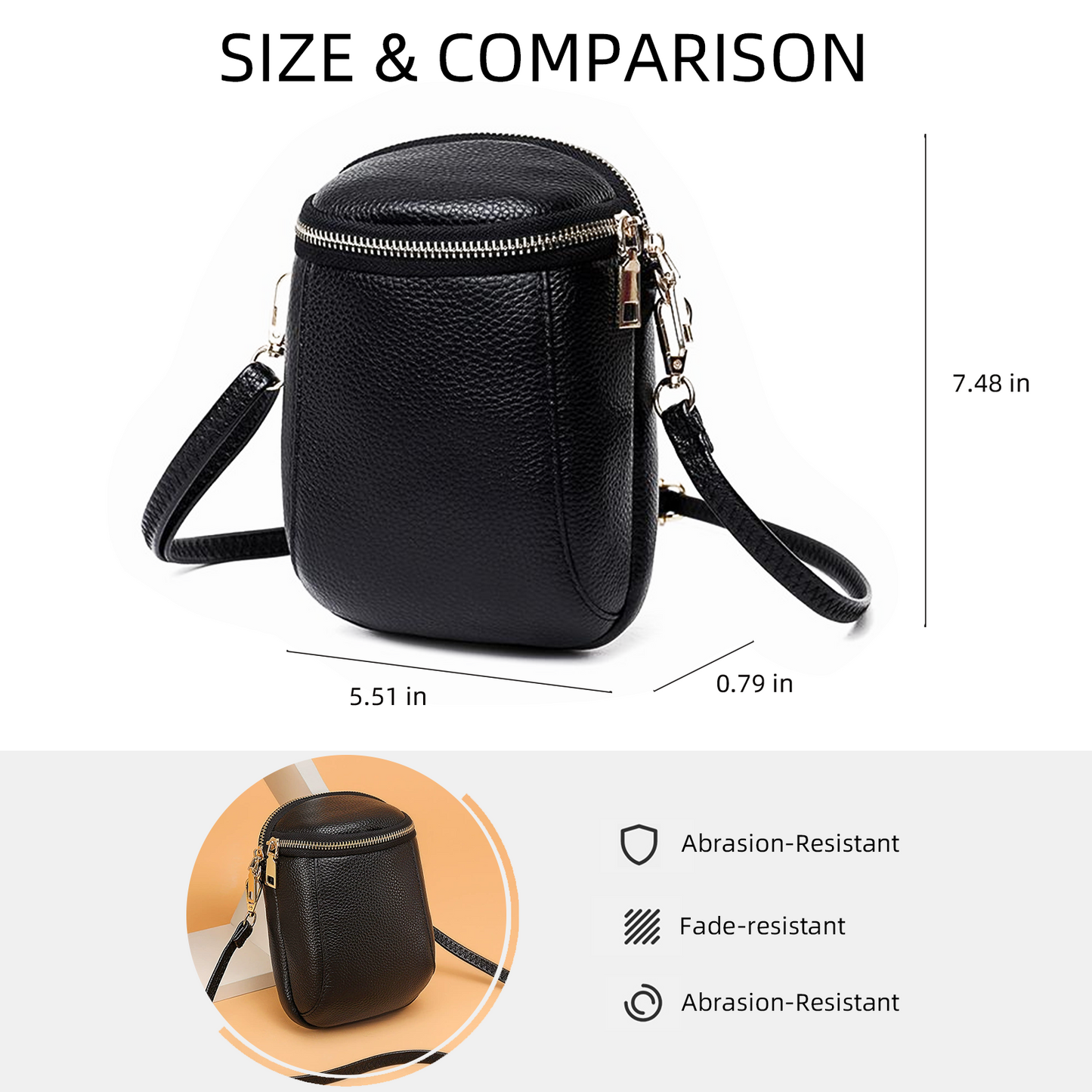 Xpurse  Mini One-shoulder Crossbody Phone Bag