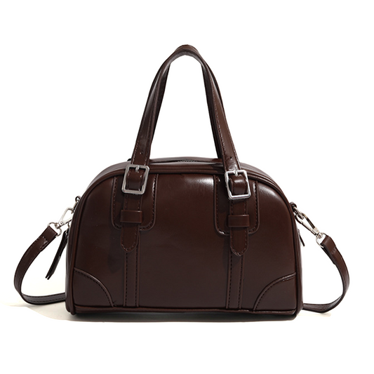 Xpurse Women's Multi-Pocket Retro Small Square Bag