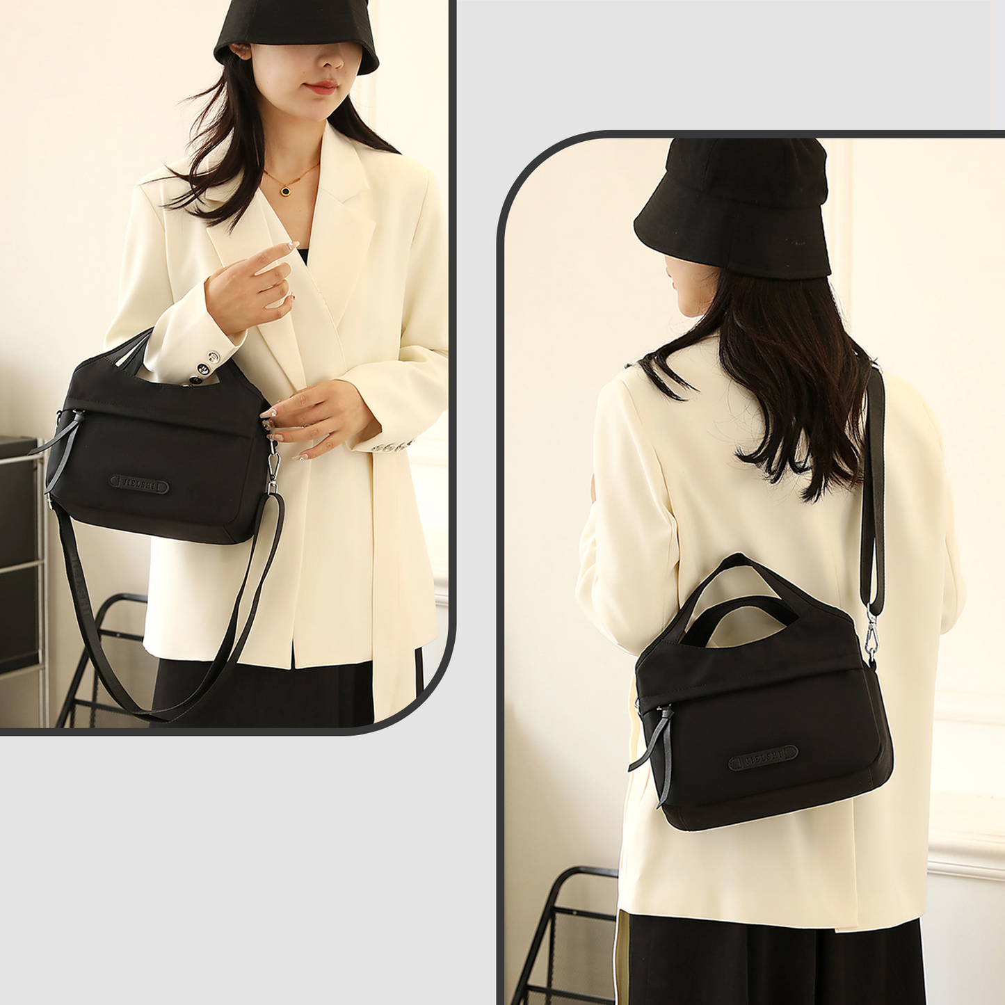Xpurse Simple Casual Multi-Functional Crossbody Bag