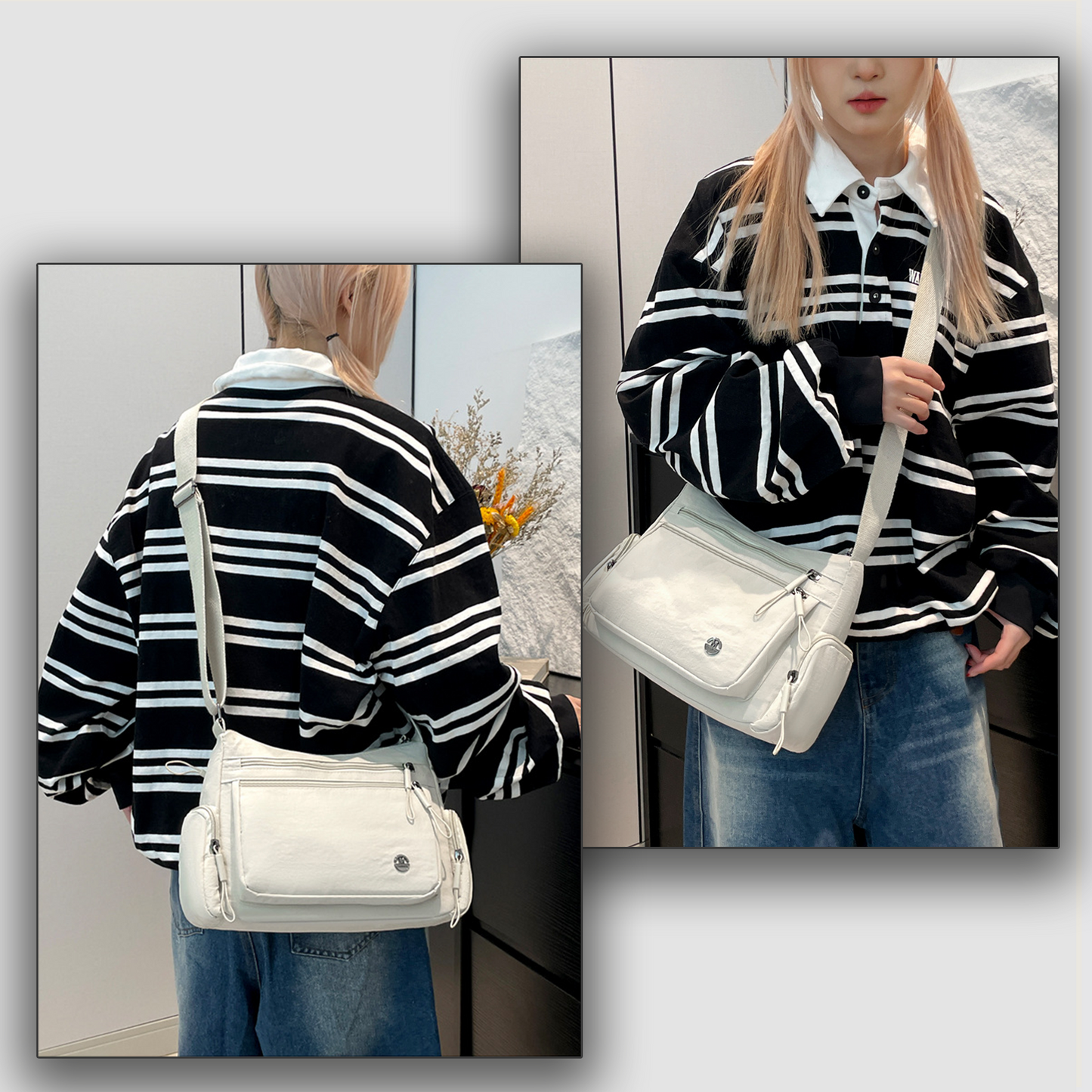 Xpurse Multi-Compartment Sports Commuter Cross-body Bag