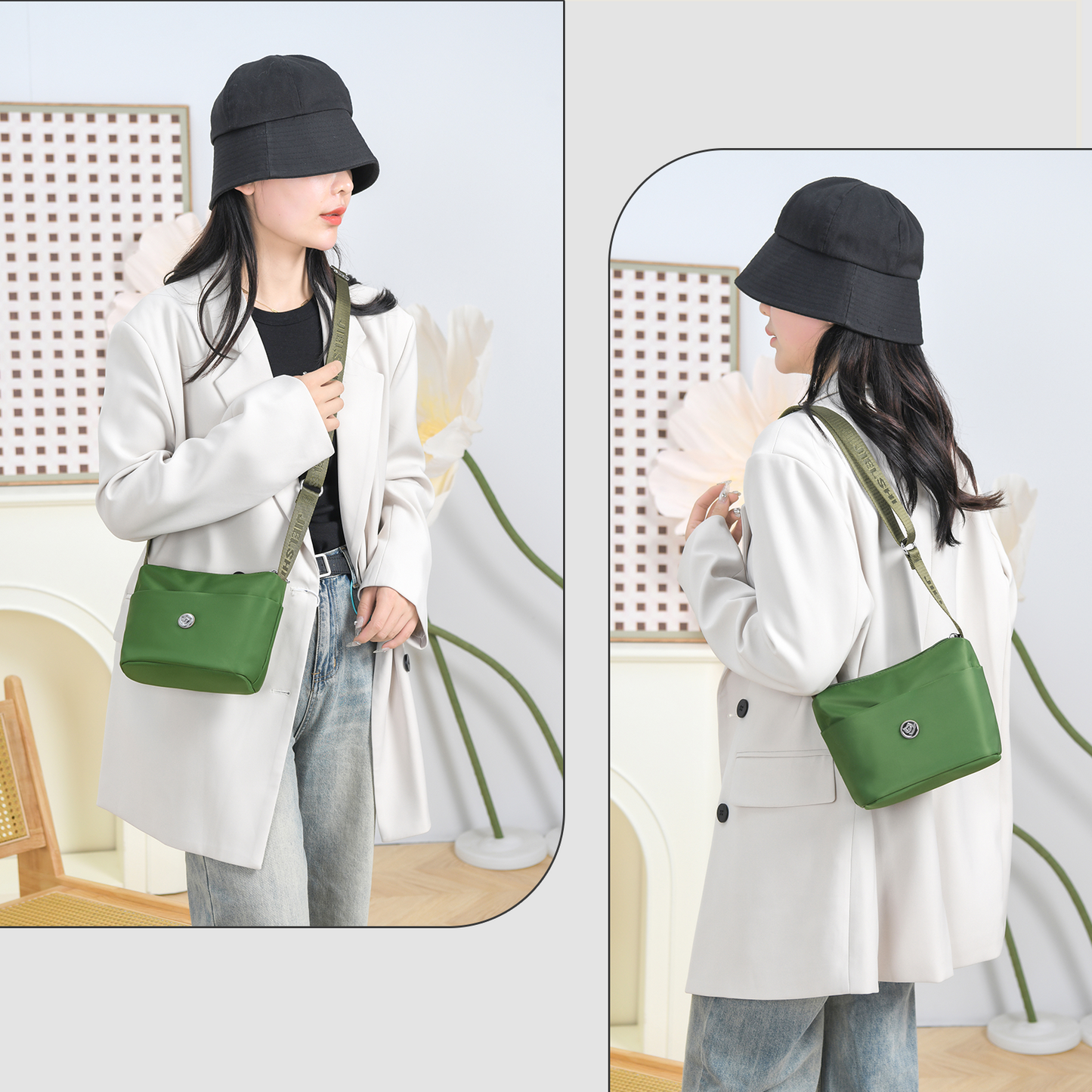 Xpurse Women's Casual Crossbody Shoulder Bag