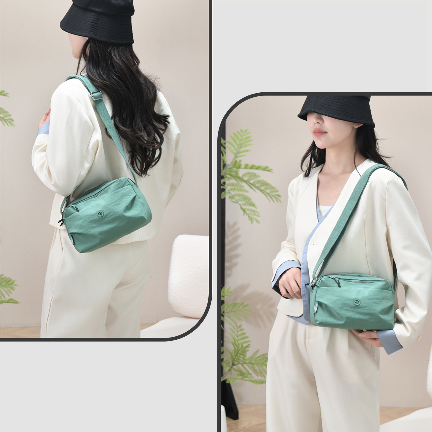 Xpurse Casual Chic One-Shoulder Crossbody Bag