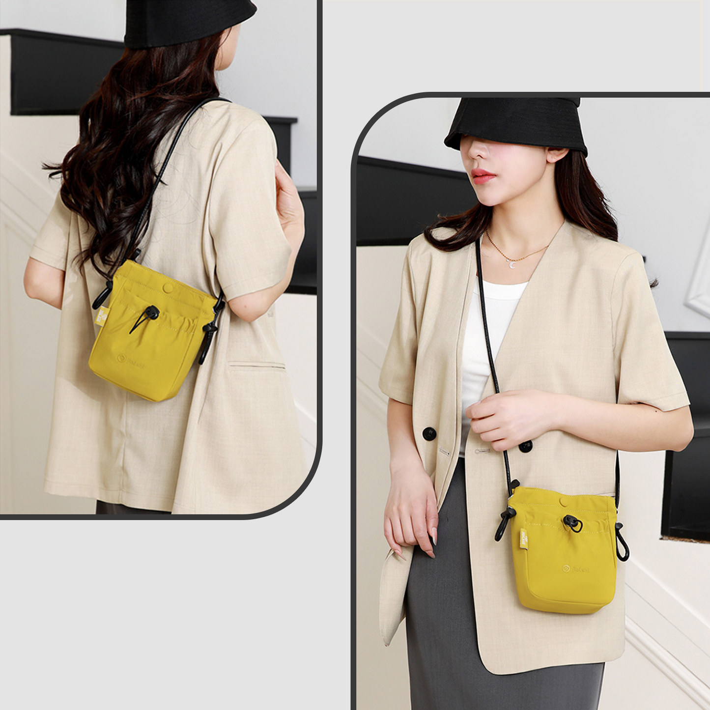 Xpurse Simple Casual Crossbody Mini Phone Bag