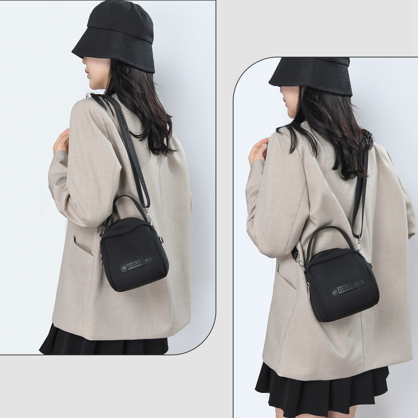 Xpurse Women's High-Capacity Commuter Crossbody Bag