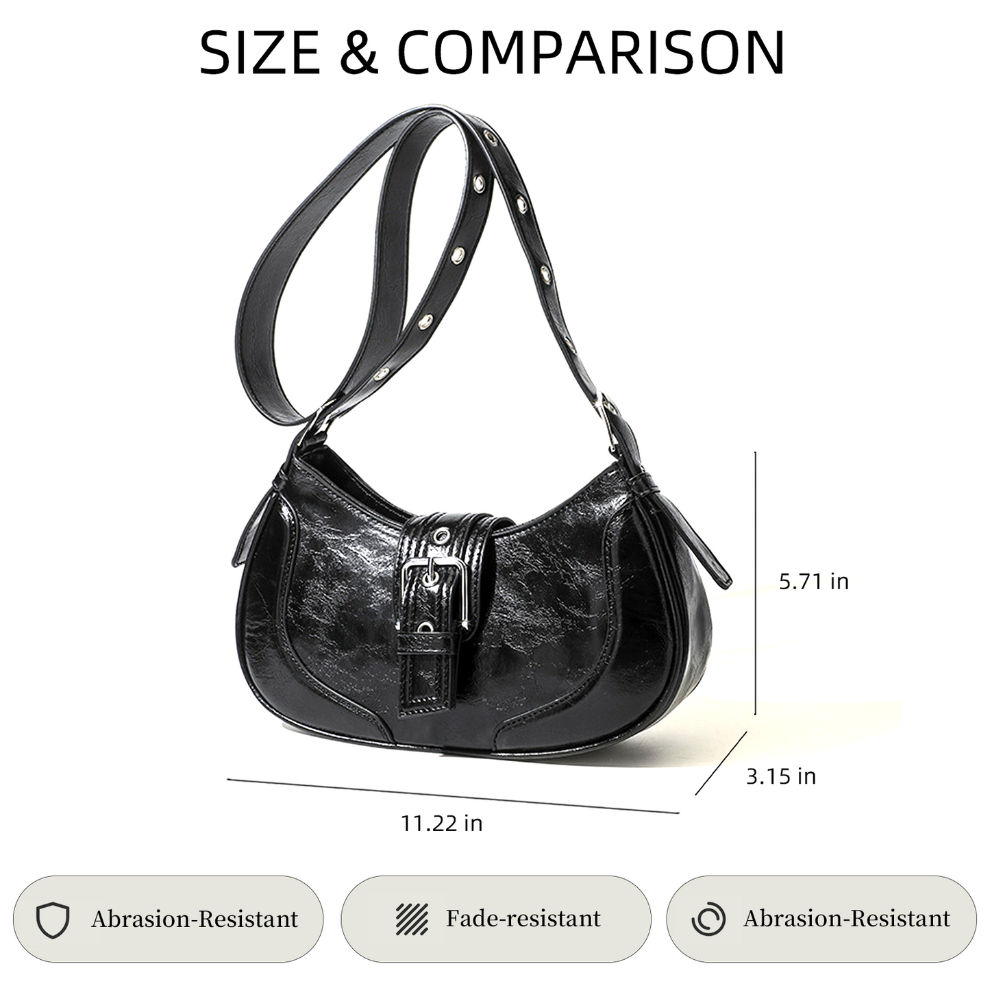Xpurse Vintage Commuter Handbag Armpit Bag