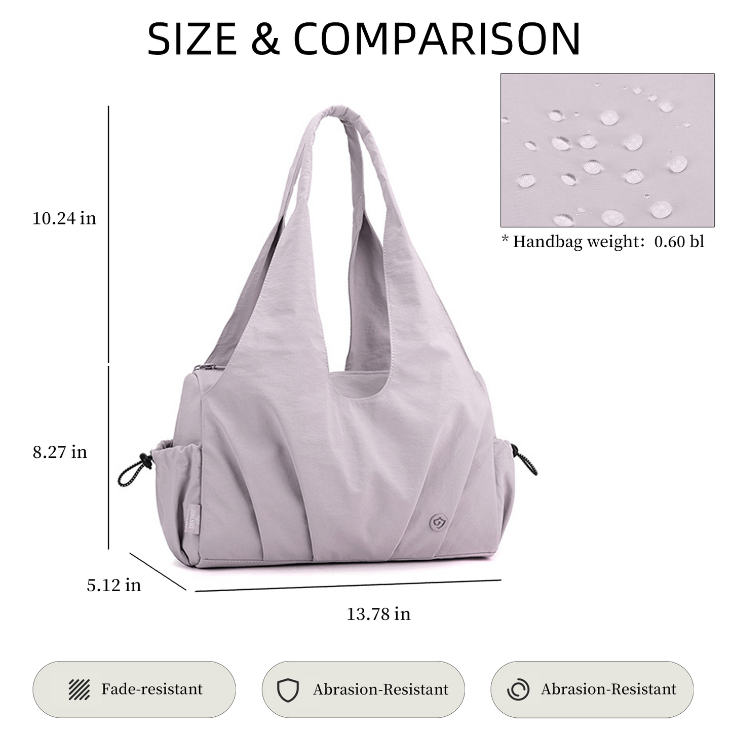 Xpurse Ultra-Light and Large-Capacity Nylon Shoulder Bag