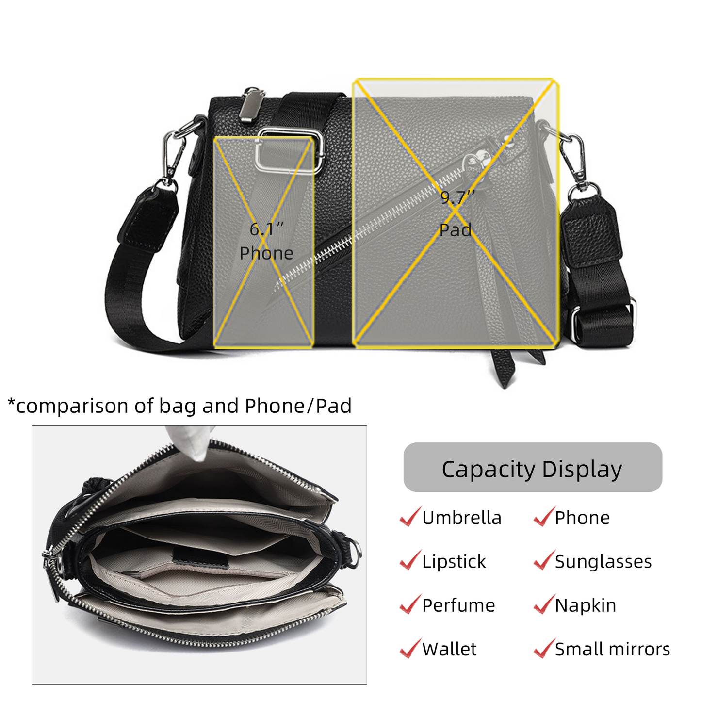 Xpurse A Versatile Casual Shoulder Bag for Commuting